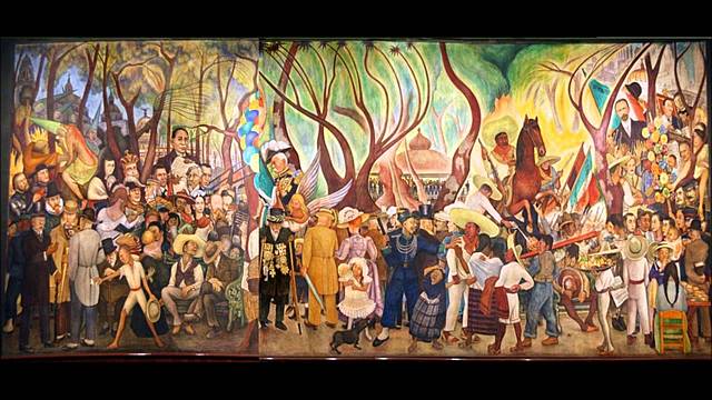 Sueño de un domingo por la tarde de Rivera