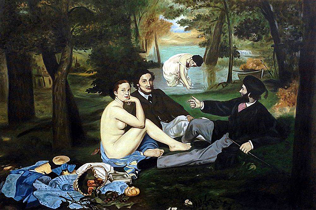 Dinar campestre-Edouard Manet