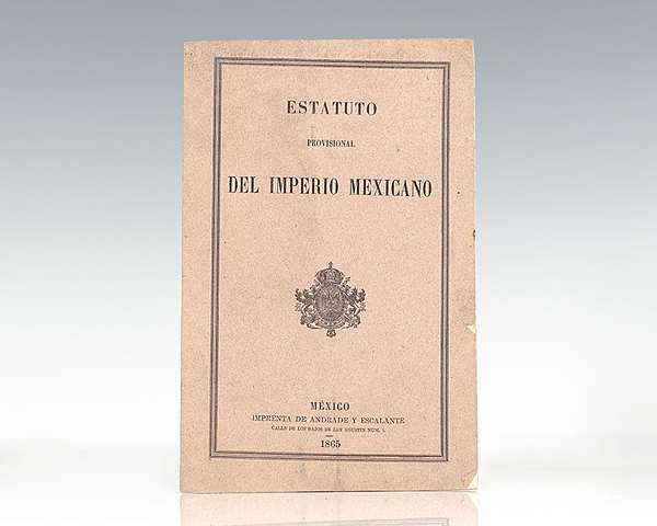 Estatuto Provisional del Imperio Mexicano