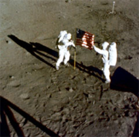 First man to walk on the moon