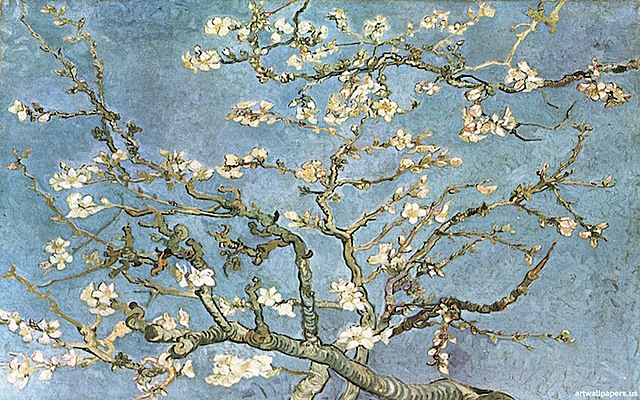 'Almendro en flor' de Van Gogh