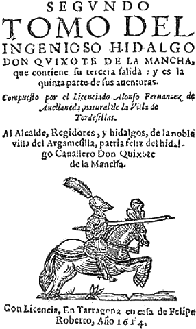 El Quijote de Avellaneda