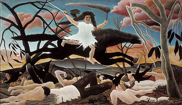 'La guerra' de Rousseau