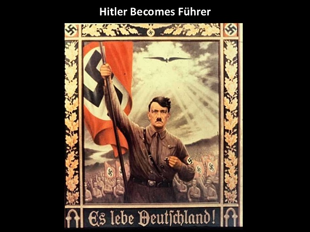 Hitler becomes Fuhrer of Germany