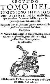 El Quijote de Avellaneda