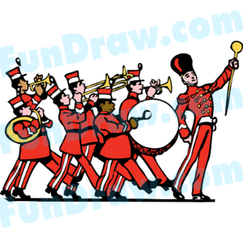 Marching Band Picture Day....... hurray