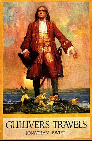 Swift= Gulliver's travels