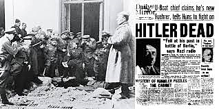 Hitler se suicida en Berlín