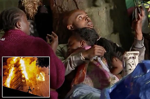 Una foto difundida por las redes sociales