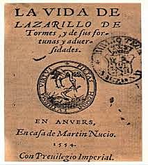Publicación de La Vida de Lazarillo de Tormes y de sus fortunas y adversidades