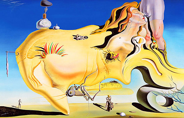 El gran masturbador- Salvador Dalí