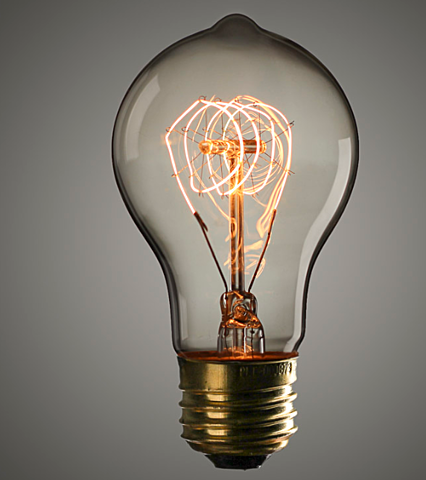 Edison Patents the Lightbulb