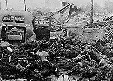 EEUU lanza bomba atómica en Hiroshima