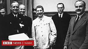 Se firma pacto de no agresión germano-sovietico