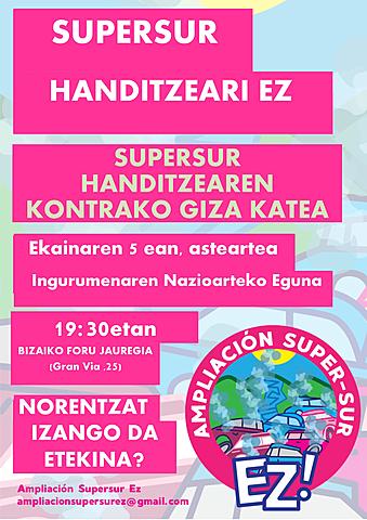 Supersur handitzarean kontrako giza katea