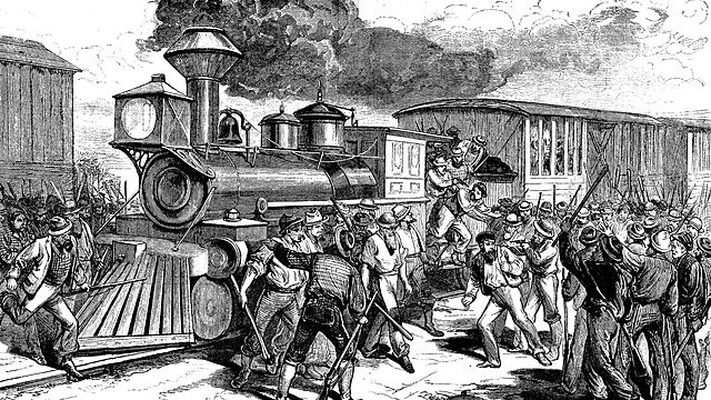 Railroad Strike of 1877 Begins