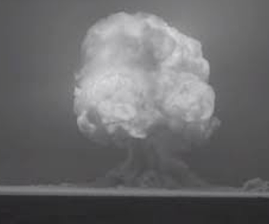 First Atomic bomb dropped