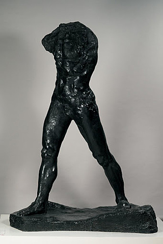 'El hombre que camina' de Rodin