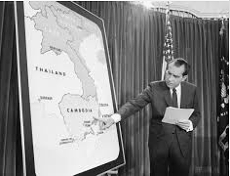 Nixon invades Cambodia