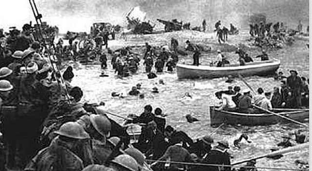 A brit-francia haderő evakuálása Dunkerque-ből