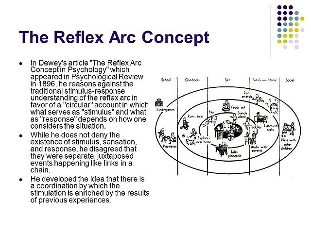 1896 "The Reflex Arc Concept in Psychology"