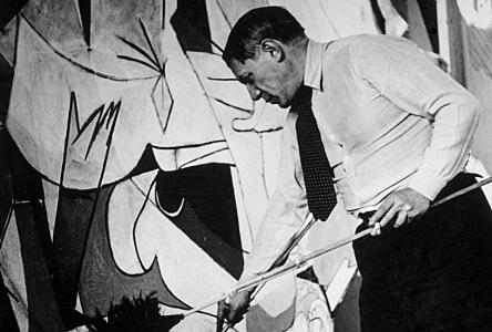 Picasso pinta "el Guernica"