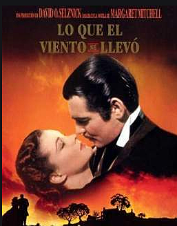 Estreno de la película "Lo que el viento se llevo"