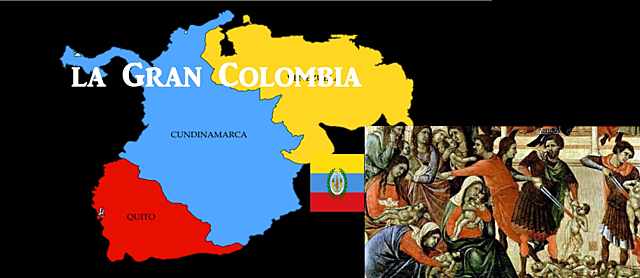 Los infantes al terminar "La Gran Colombia"