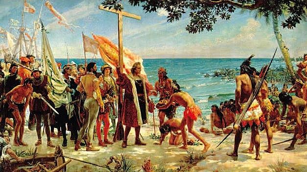 COLÓN LLEGA A AMÉRICA