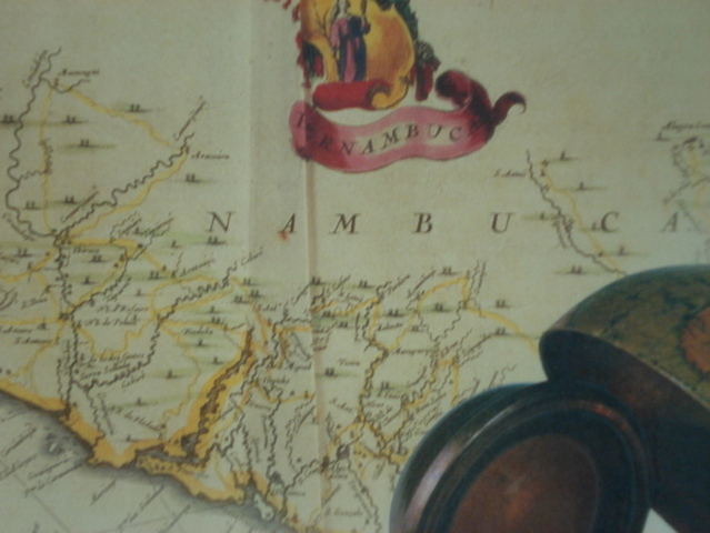 Map of North East Brazil