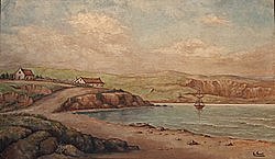 Ataque de USS Lexitong al puerto Soledad