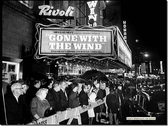 Estreno de la película “Lo que el viento se llevó”