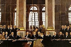 Promulgación del Tratado de Versalles