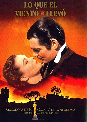 Estreno de la película "Lo que el viento se llevo"