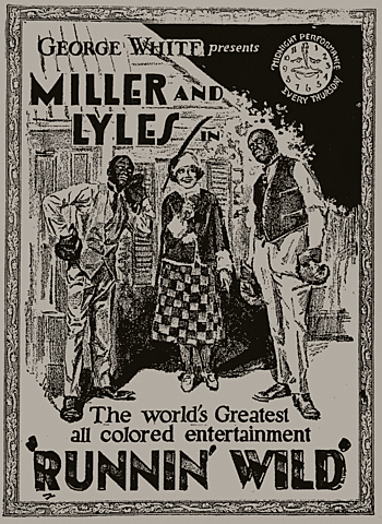 Espéctaculo musical de Broadway Runnin' Wild