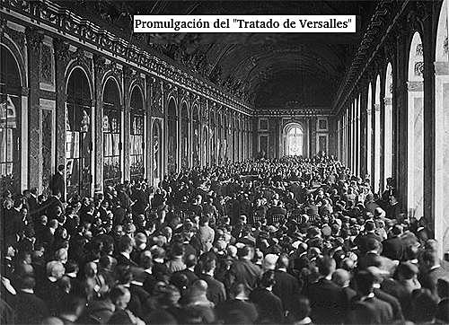 Promulgación del Tratado de Versalles