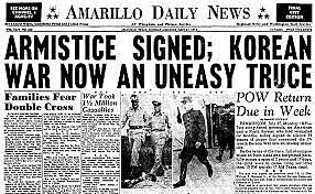 End of the Korean War