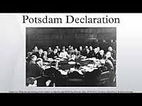 Potsdam Declaration (1945)