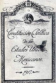 CONSTITUCION POLITICA DE LOS ESTADOS UNIDOS MEXICANOS
