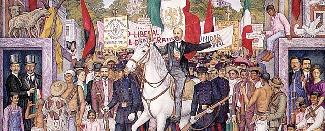 Inicio de la Revolución Mexicana.