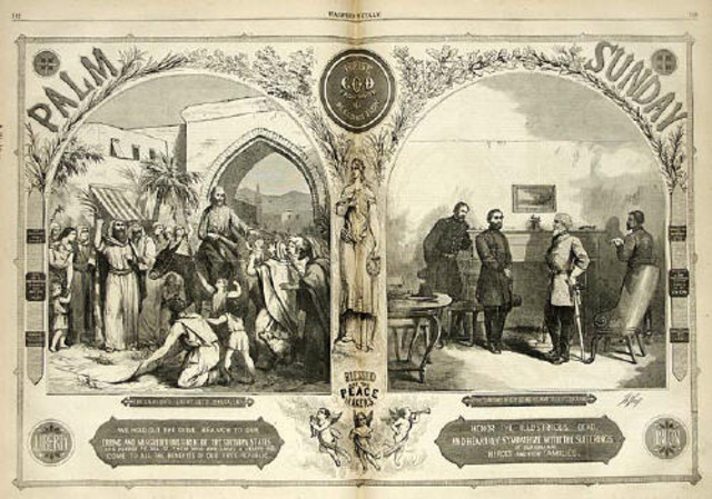 Surrender at appomattox Courthouse