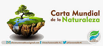 Educación Ambiental -  Carta Mundial de la Naturaleza