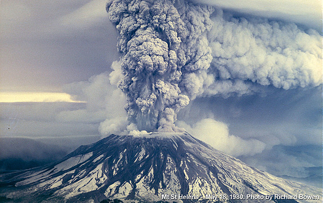Mt Saint Helens Eruption