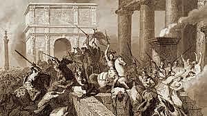 La caída del Imperio Romano de Occidente
