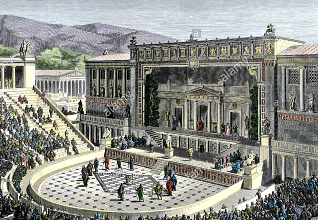 Greeks Plays Are Performed In Athens