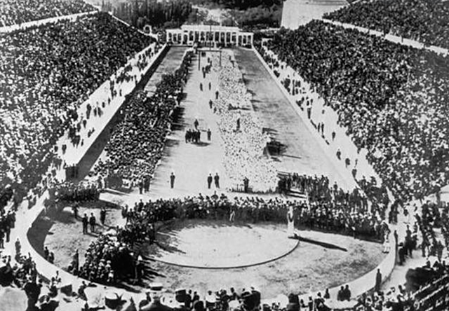 The First Olympic Games Takes Place.