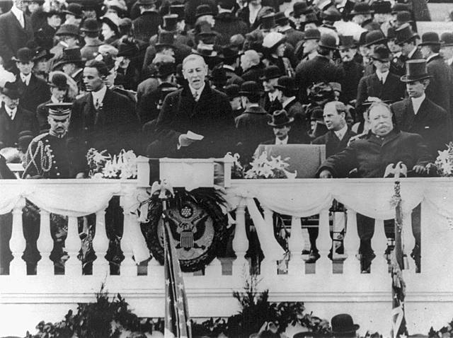 Periodo presidencial de Woodrow Wilson