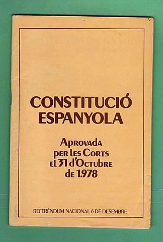 Aprobació Constitució Espanyola(Julita-28anys)