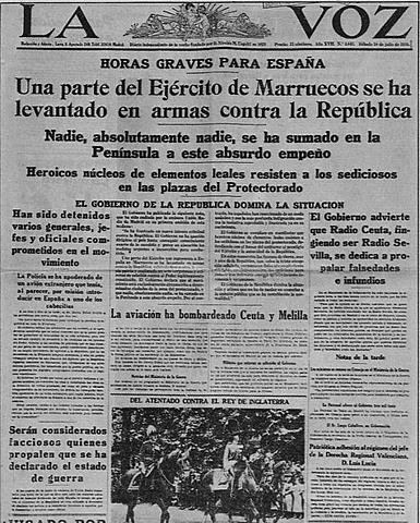 Estalla la Guerra en Marruecos