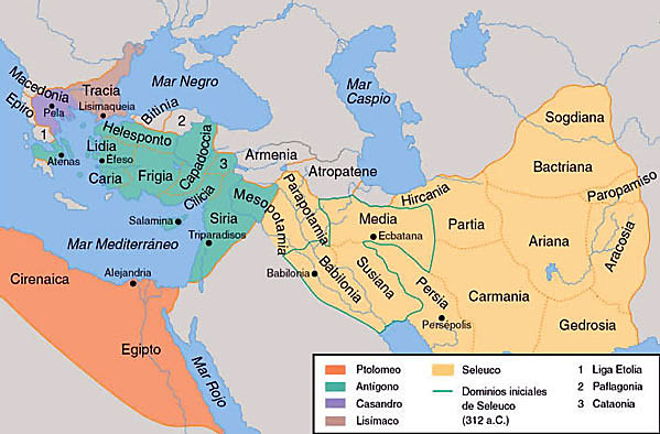 Regnes hel·lenístics
